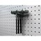 Triton Products 2-3/4 In. Double Rod 80 Degree Bend Stainless Steel Pegboard Hook for 1/8 In. and 1/4 In. Pegboard 3 Pack 82318 - alternate 3